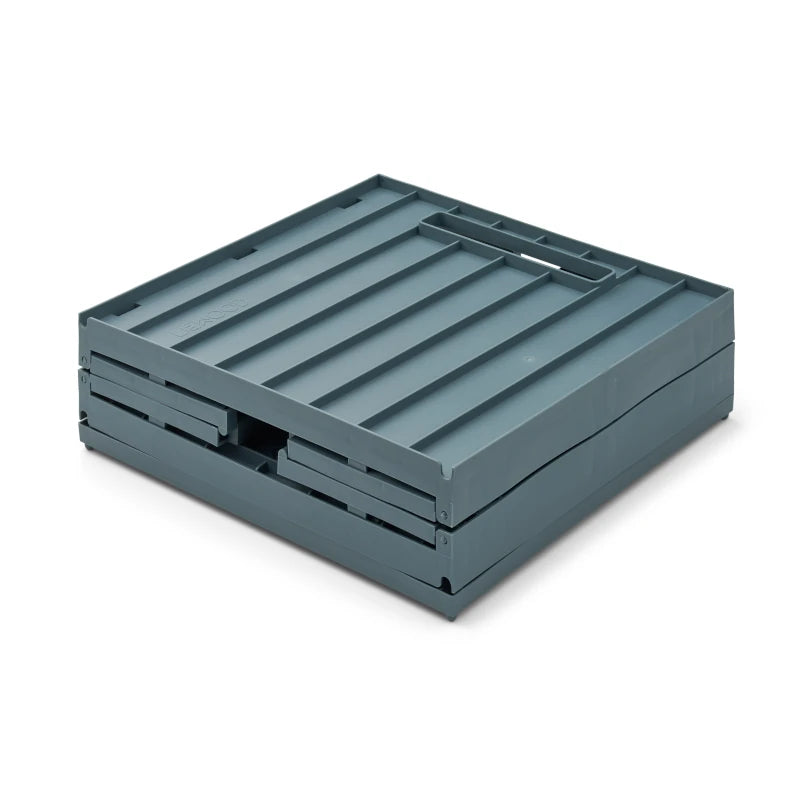 Liewood - Aufbewahrungsbox mit Deckel Elijah Whale Blue