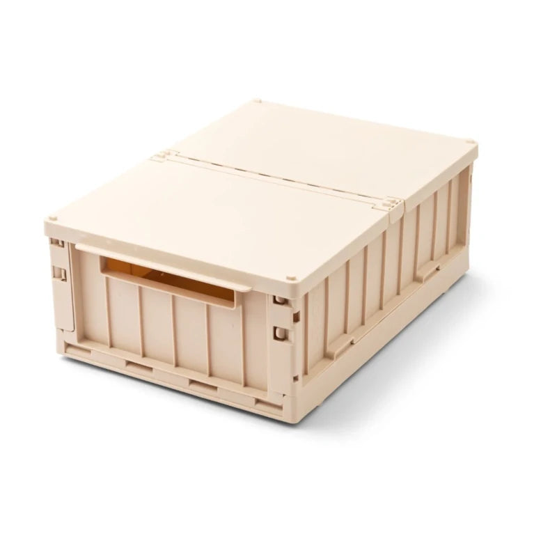 Liewood - Aufbewahrungsbox Weston mit Deckel & Bed Rollen Sandy