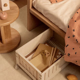 Liewood - Aufbewahrungsbox Weston mit Rollen Sandy M