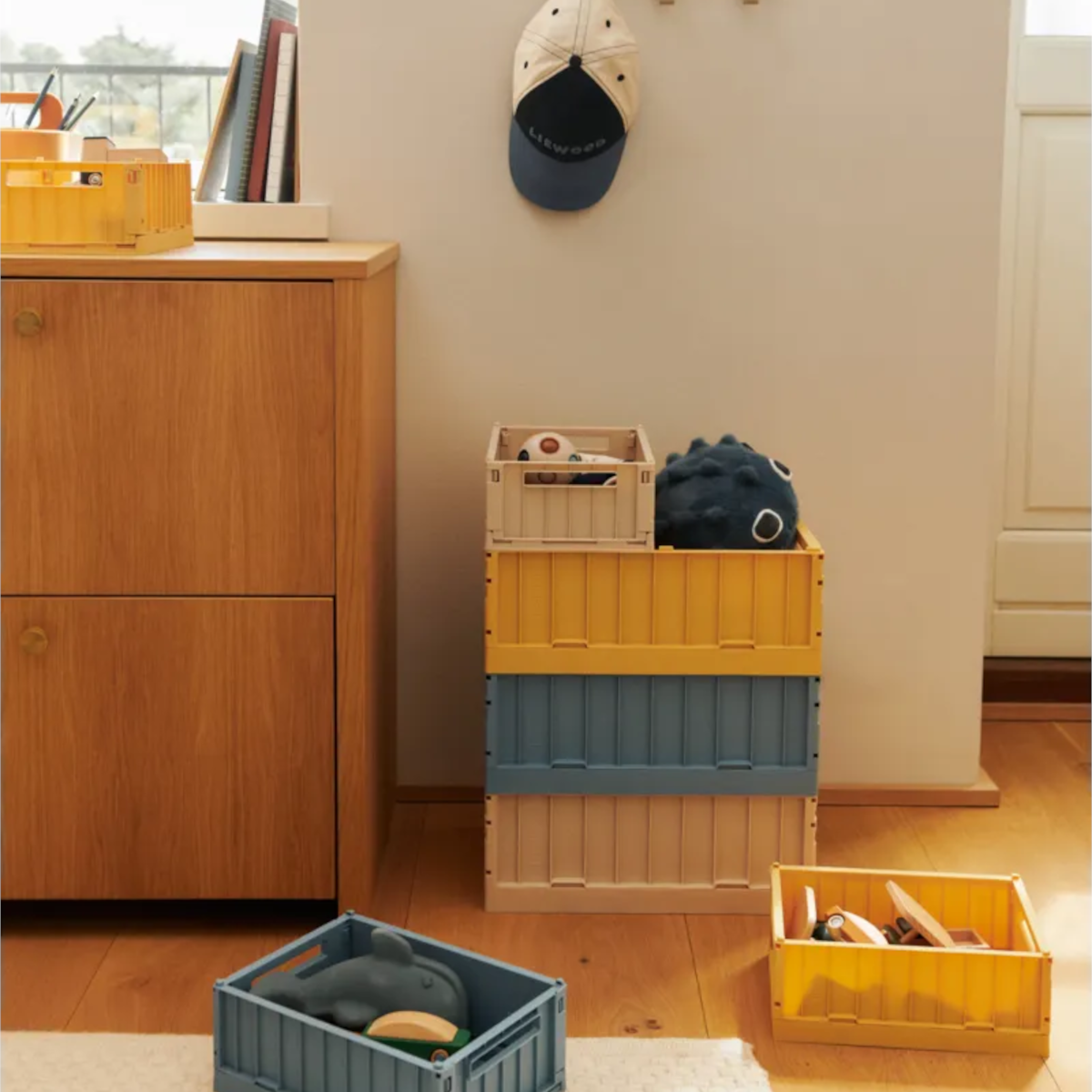 Liewood - Aufbewahrungsboxen Weston apple blossom S