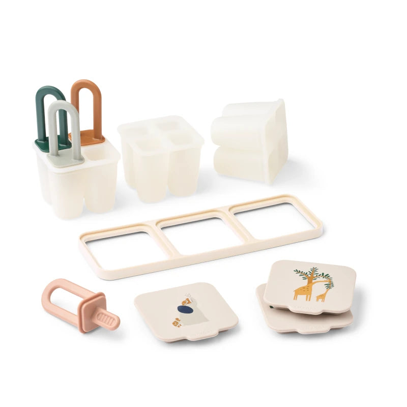 Liewood - Food & Ice Pop Tray Kaimen All together/Sandy