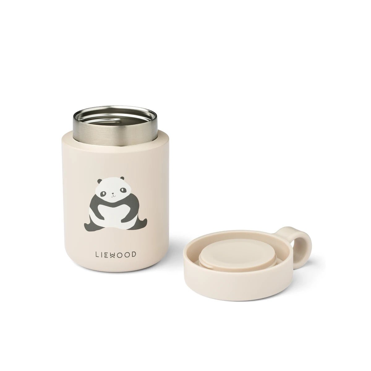 Liewood - Food Jar Kiani Panda/sandy