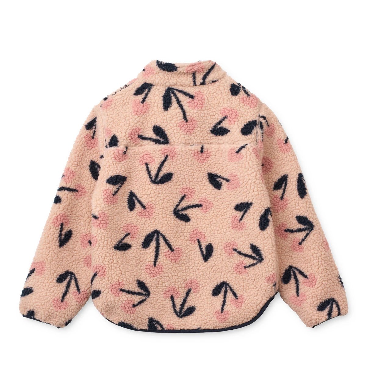 Liewood - Jacke Nolan Pile Mega Cherry heart/rosey

