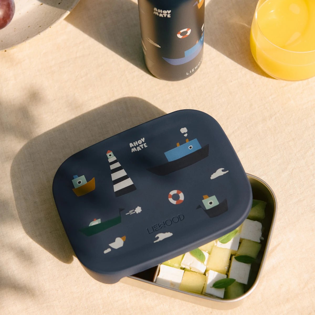 Liewood - Lunchbox Arthur Sailing/navy