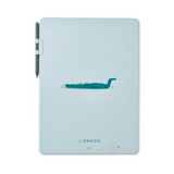 Liewood - Magic drawing board Zora Croco Dove Blue L