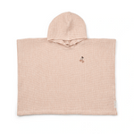 Liewood - Poncho Paco stripe tuscany rose/creme de la creme

