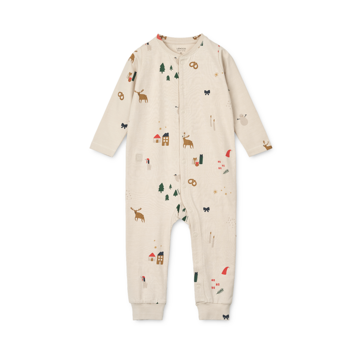 Liewood - Pyjama Overall Birk Holiday/sandy