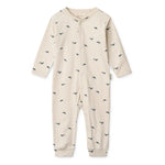 Liewood - Pyjama Overall Birk Mini Whale/Sandy