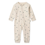 Liewood - Pyjama Overall Birk Mini Whale/Sandy