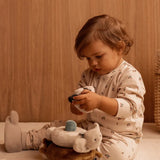 Liewood - Pyjama Overall Birk Mini Whale/Sandy