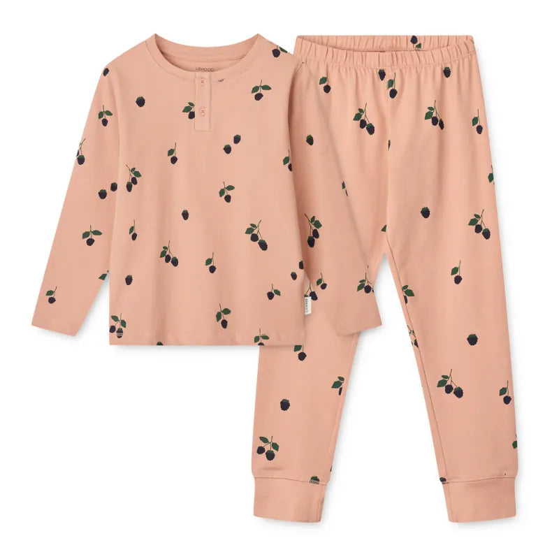 Liewood - Pyjama Wilhelm Mini Berry/Pale Tuscany