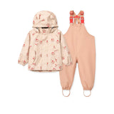Liewood - Regenbekleidungsset Manu Butterfly/apple blossom