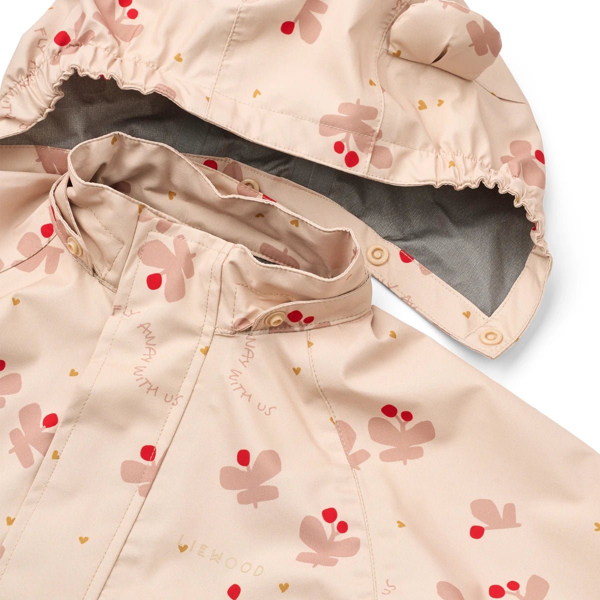 Liewood - Regenbekleidungsset Manu Butterfly/apple blossom