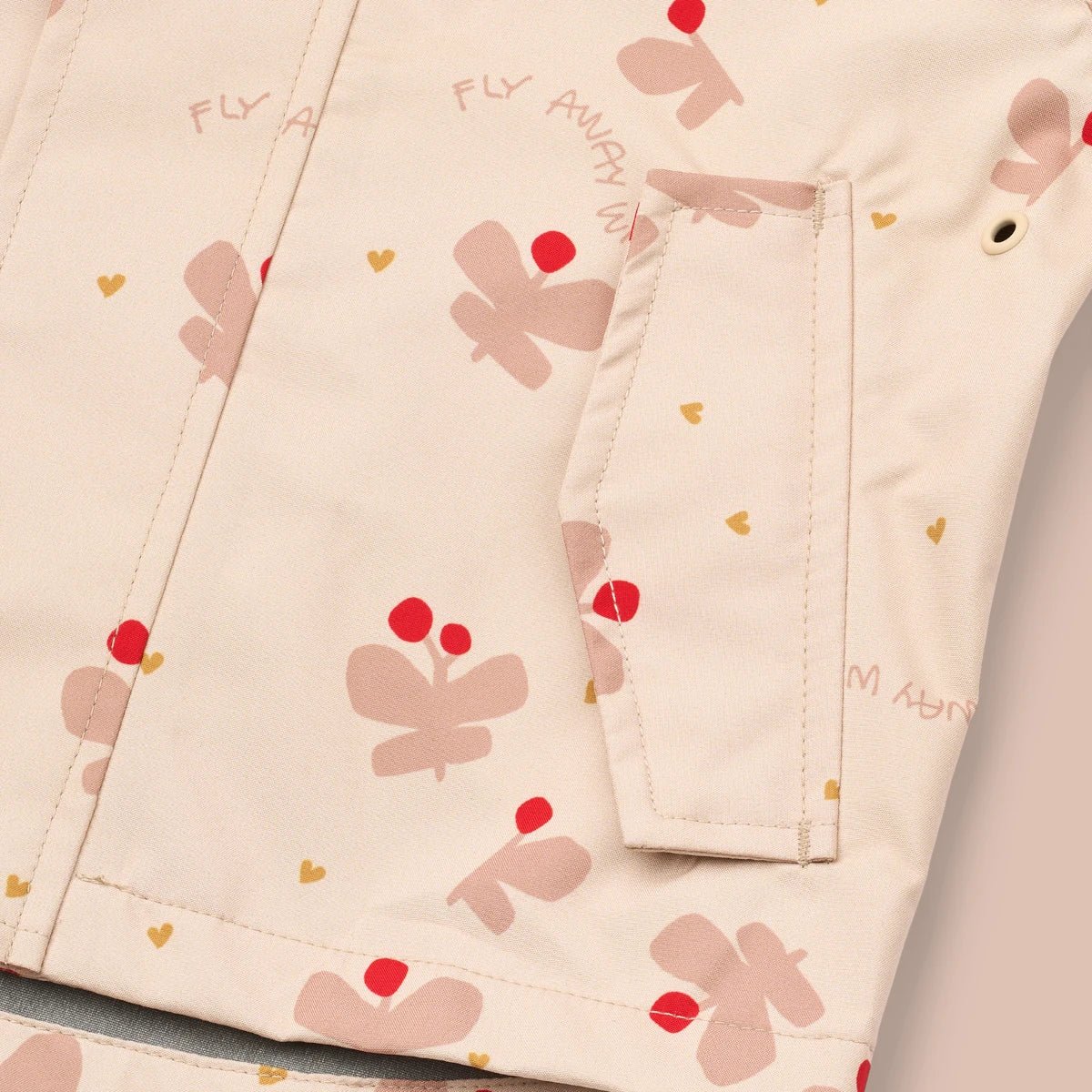 Liewood - Regenbekleidungsset Manu Butterfly/apple blossom