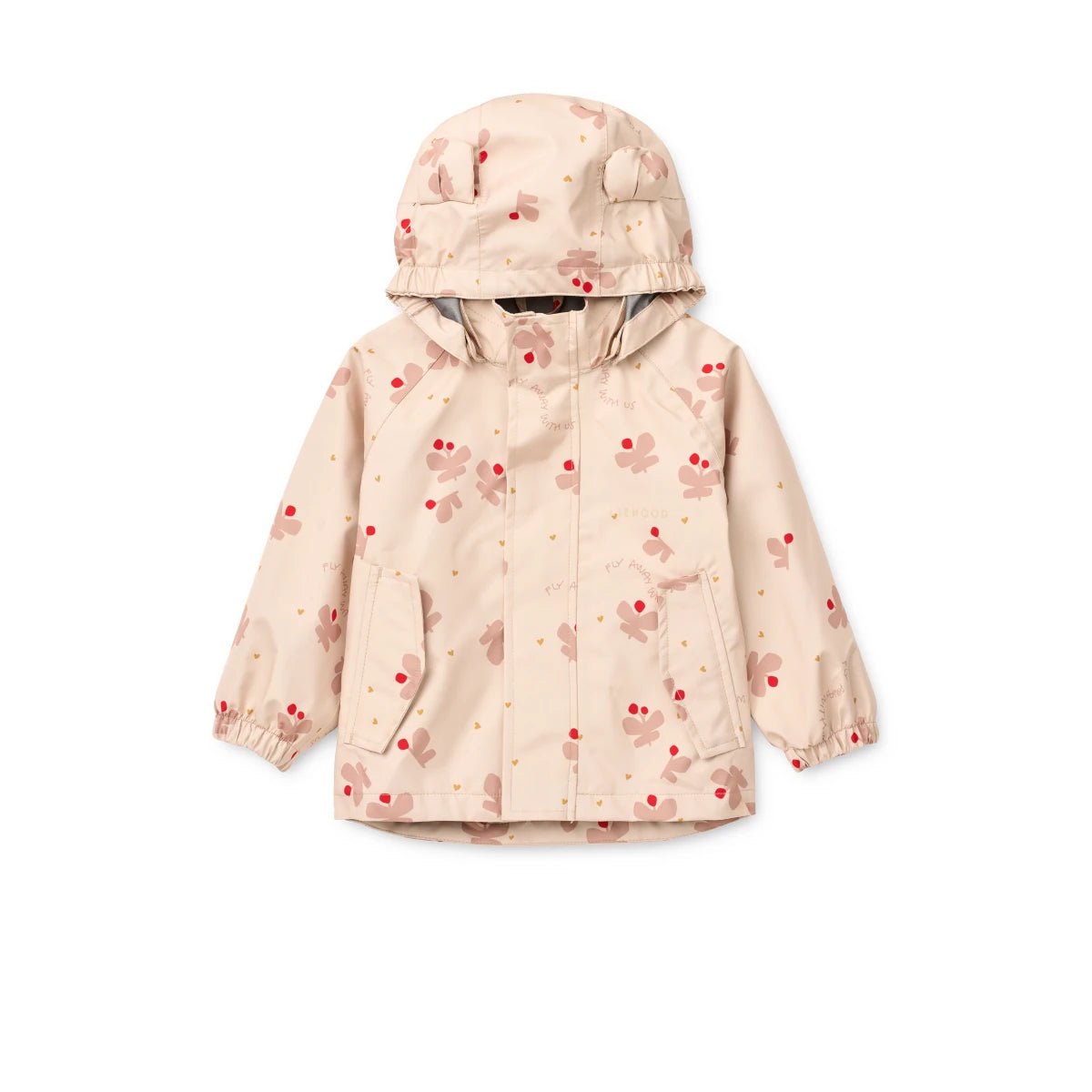 Liewood - Regenbekleidungsset Manu Butterfly/apple blossom