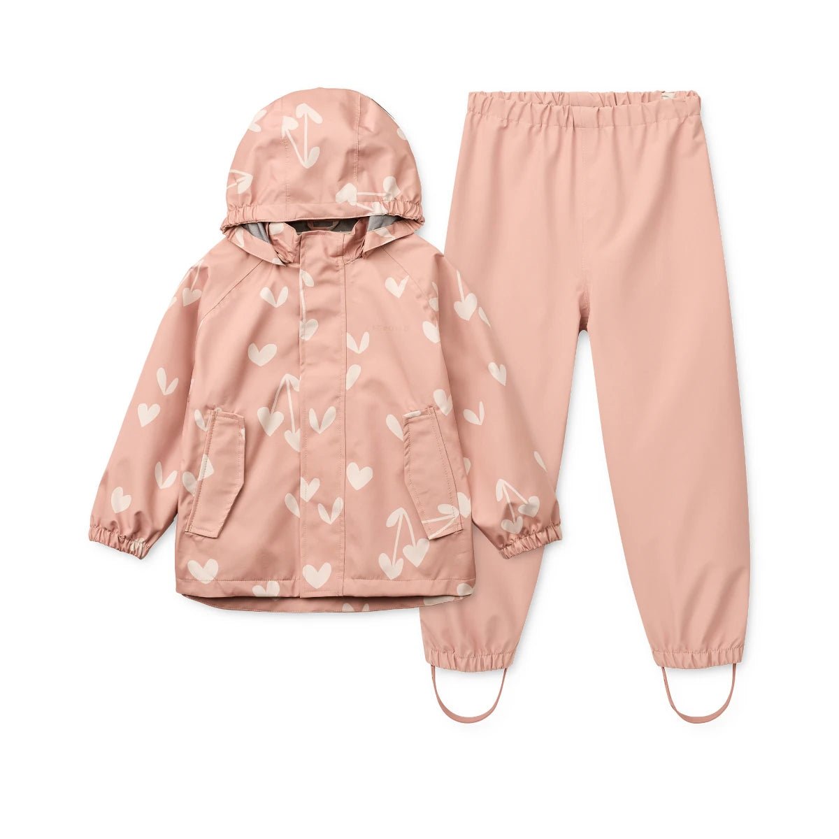 Liewood - Regenbekleidungsset Pedia Sweethearts/pale tuscany
