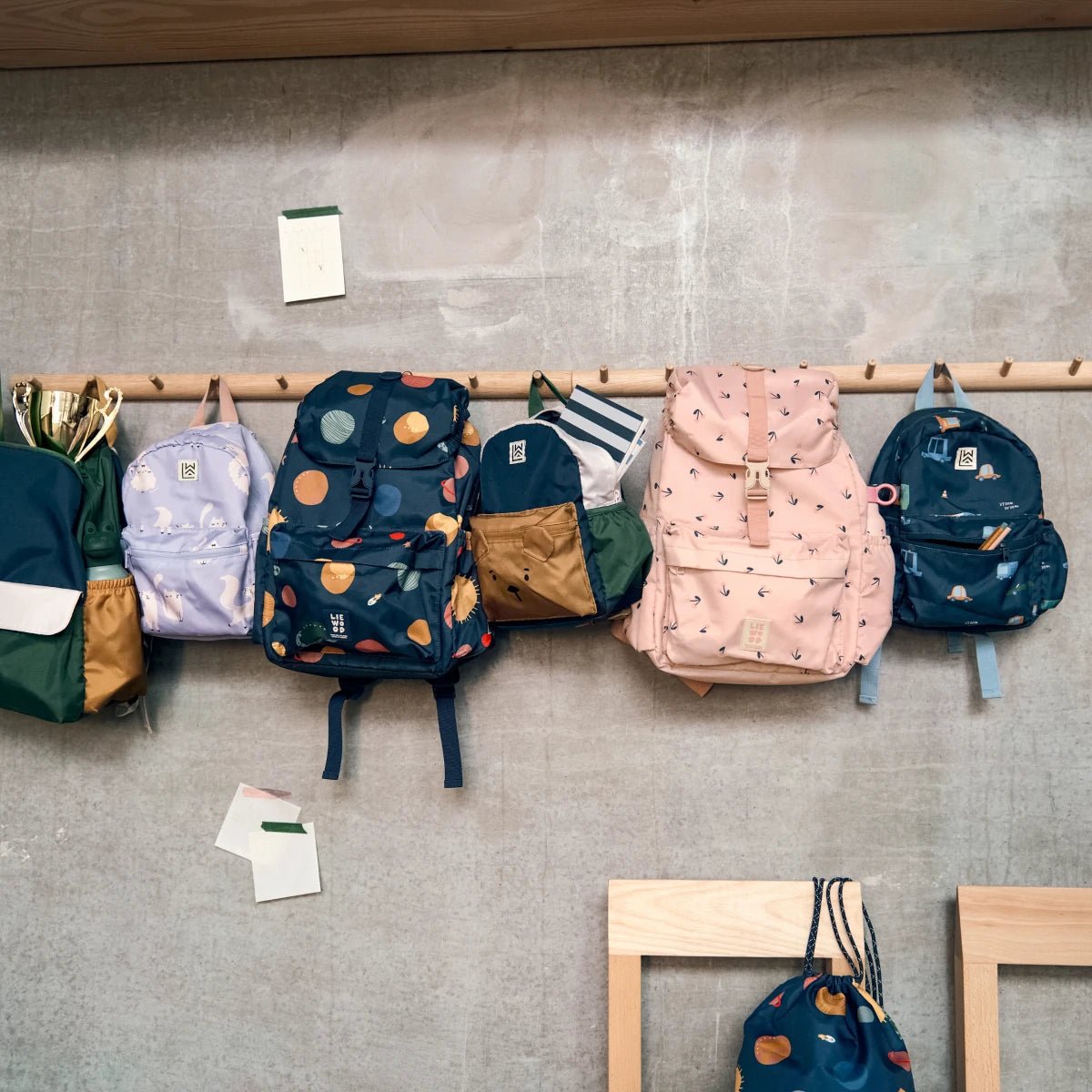 Liewood - Rucksack Andreas Cars/classic navy

