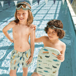 Liewood - Schwimmbrett Hayden shark/dove blue