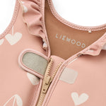 Liewood - Schwimmweste Dove mit Rüschen sweethearts/pale tuscany

