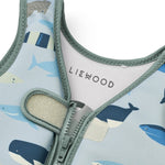 Liewood - Schwimmweste Dove shark/dove blue


