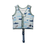 Liewood - Schwimmweste Dove shark/dove blue

