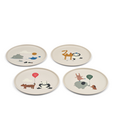 Liewood - Remco Around the World plates set of 4