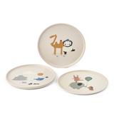 Liewood - Remco Around the World plates set of 4