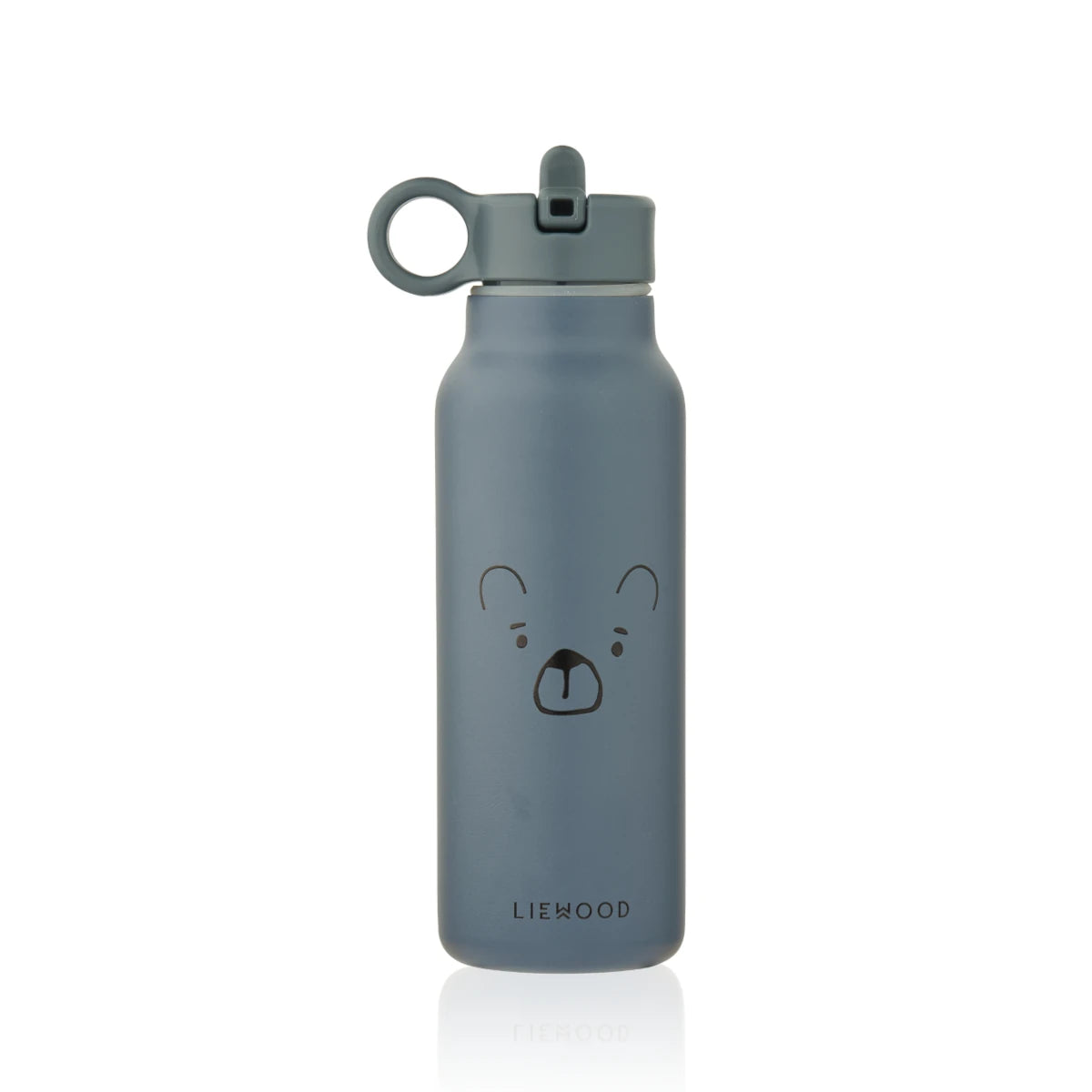 Liewood - Trinkflasche Falk Mr bear whale blue