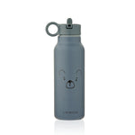 Liewood - Trinkflasche Falk Mr bear whale blue
