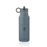 Liewood - Trinkflasche Falk Mr bear whale blue