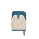 Liewood - Waschlappen Sylvester Arctic Sea/Ocean view - Pinguin