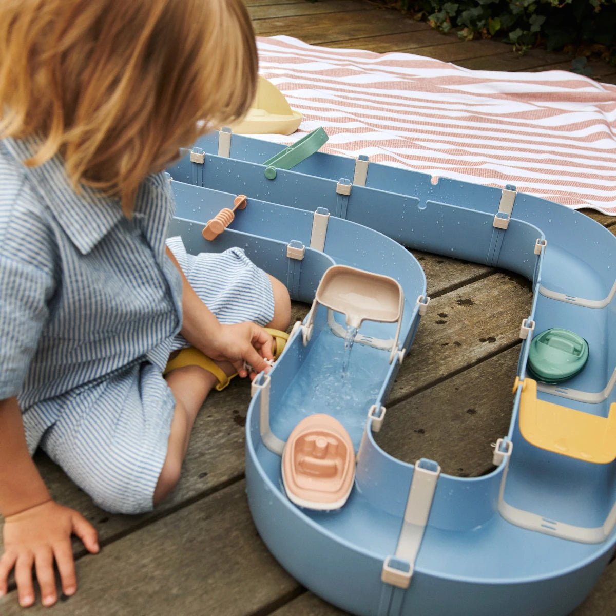 Liewood - Wasserstrasse Cassian beach blue multi mix

