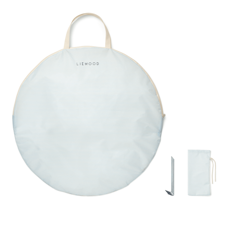 Liewood - Zelt pop up Cassie pur sky/creme stripe