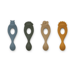 Löffel - Liva Safari/blue multi mix 4er Set von Liewood