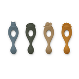 Löffel - Liva Safari/blue multi mix 4er Set von Liewood