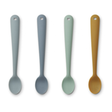 Löffel – Siv blue multi mix 4er Set von Liewood