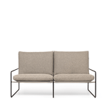 Lounge 2 Seater - Desert Dolce black/dark sand von Ferm Living