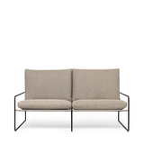 Lounge 2 Seater - Desert Dolce black/dark sand von Ferm Living
