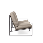 Lounge 2 Seater - Desert Dolce black/dark sand von Ferm Living