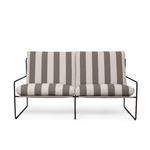 Lounge 2 Seater – Desert Stripe black/chocolate von Ferm Living
