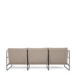 Lounge 3 Seater - Desert Dolce black/dark sand von Ferm Living