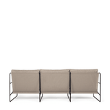 Lounge 3 Seater - Desert Dolce black/dark sand von Ferm Living