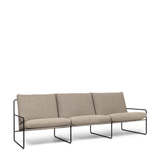 Lounge 3 Seater - Desert Dolce black/dark sand von Ferm Living