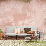 Lounge 3 Seater - Desert Dolce black/dark sand von Ferm Living