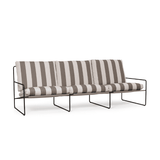 Lounge 3 Seater – Desert Stripe black/chocolate von Ferm Living