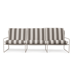Lounge 3 Seater – Desert Stripe cashmere/chocolate von Ferm Living