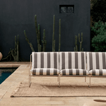 Lounge 3 Seater – Desert Stripe cashmere/chocolate von Ferm Living