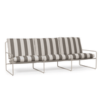 Lounge 3 Seater – Desert Stripe cashmere/chocolate von Ferm Living