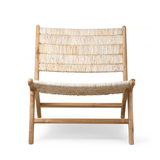 Lounge Chair - Abaca Teak von HK Living