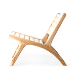 Lounge Chair - Abaca Teak von HK Living